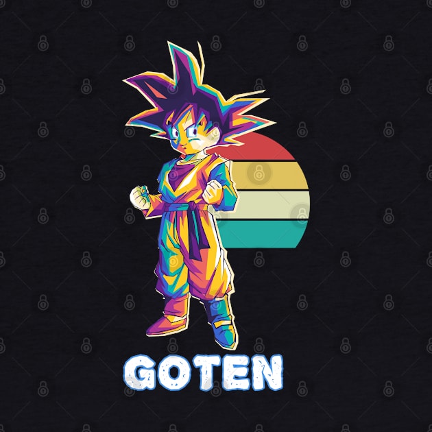 Goten Dragon Ball WPAP by agungsaid1234